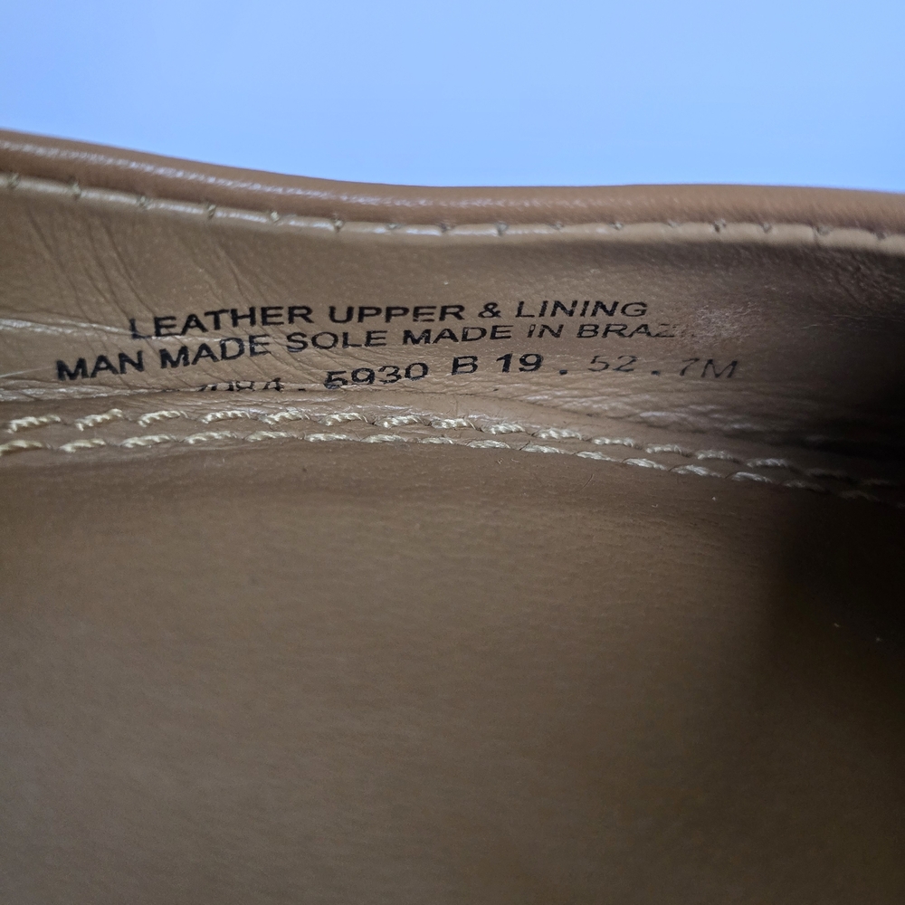 Tory Burch Tan Ballet Flats 7m Gabriel - Picture 6 of 6